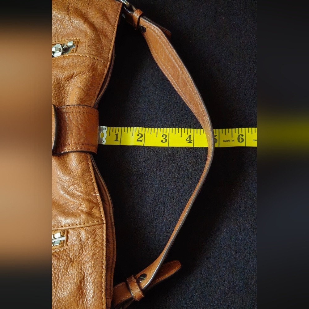 Michael Kors Tan Leather Hobo Bag - Picture 9 of 12